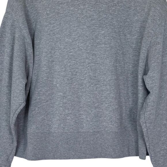 Zara Hooded Sweatshirt Pullover Hoodie Womens Size Medium Gray - Picture 5 of 9